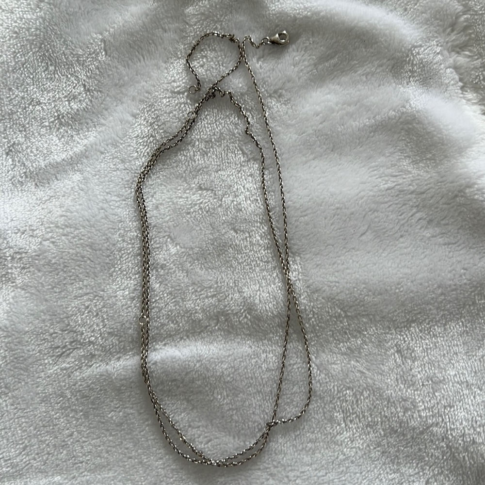 Pandora classic cable chain long necklace